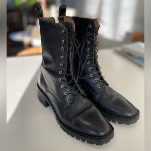 & Other Stories Combat Boots, impeccable